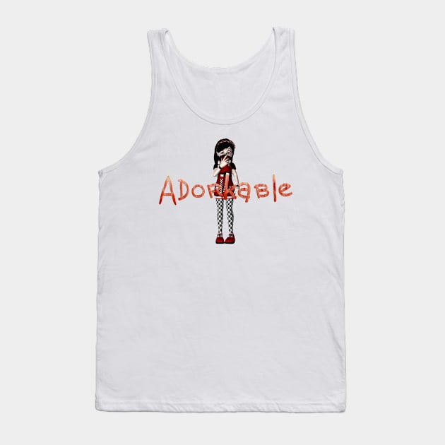 Adorkable Tank Top by teepossible